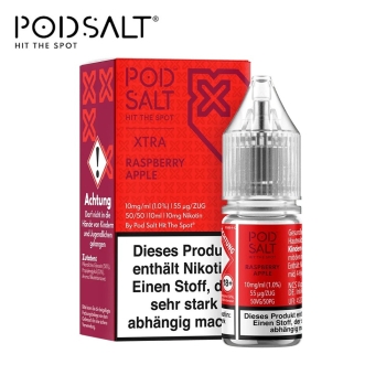 Pod Salt Xtra Nikotinsalz - Raspberry Apple - Liquid 10ml